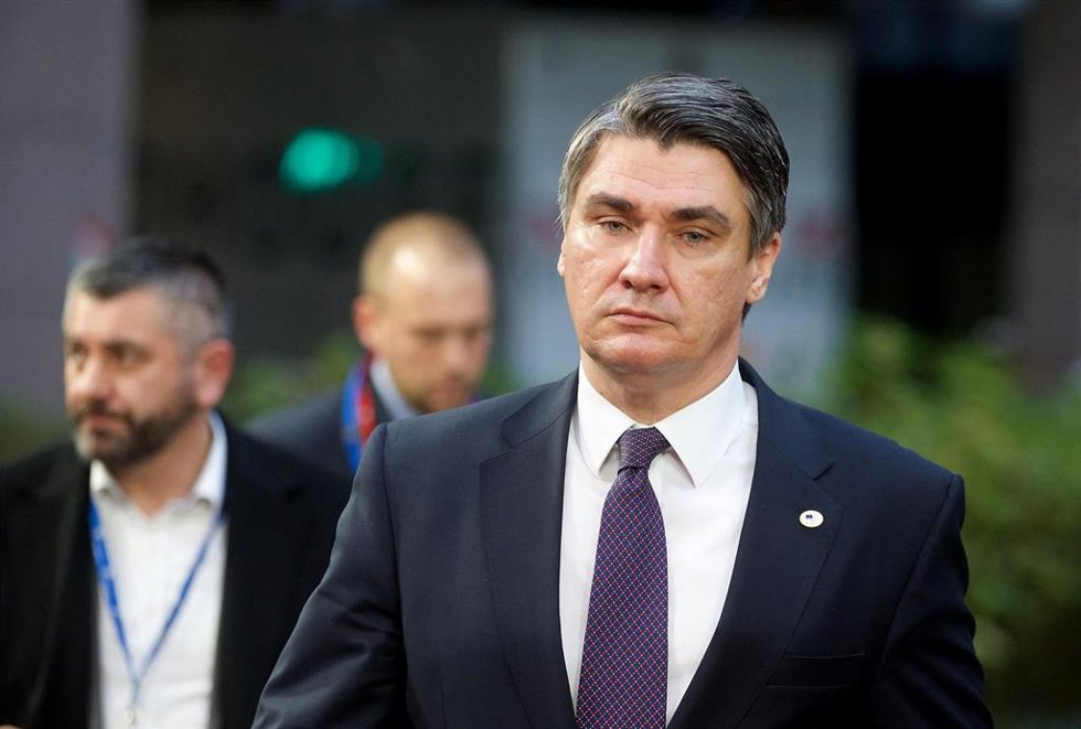 Archivo - El presidente de Croacia, Zoran Milanovic