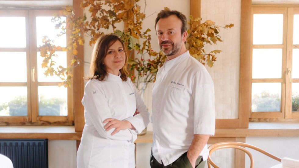 Archivo - Esther y Nacho Manzano en Casa Marcial