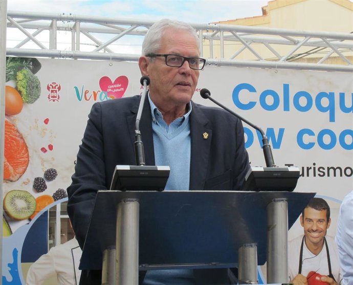 El alcalde de Vera, José Carmelo Jorge (PP).