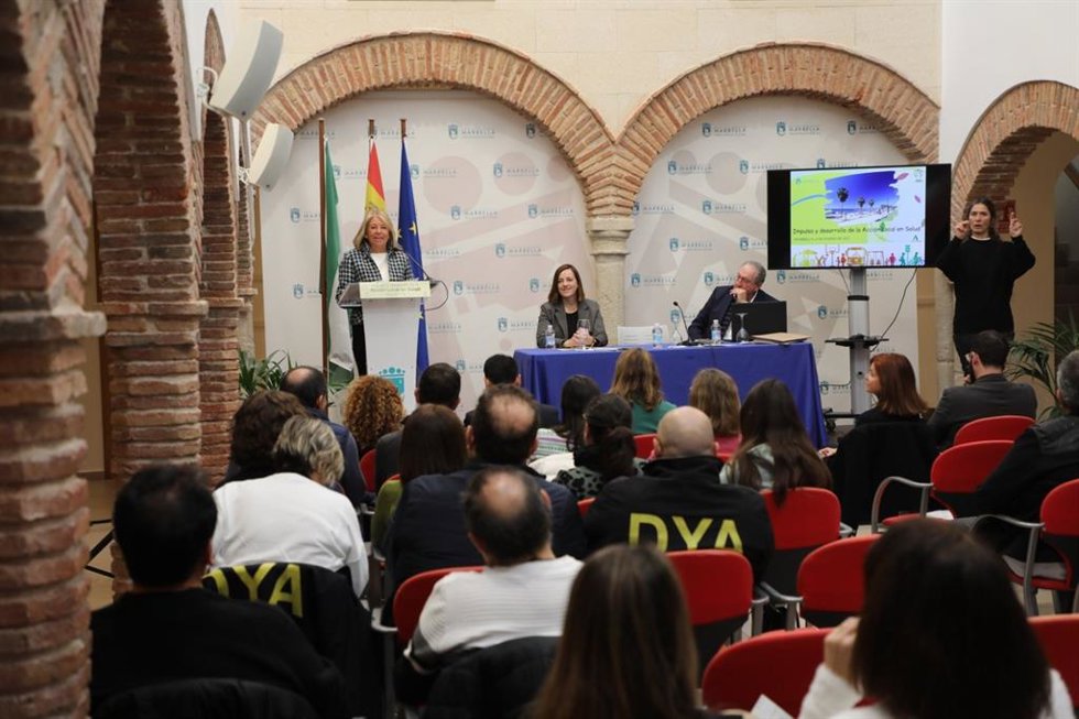 Profesionales del Distrito Sanitario Costa Del Sol participan junto con la Delegación Territorial en el taller de inicio del plan Relas en Marbella