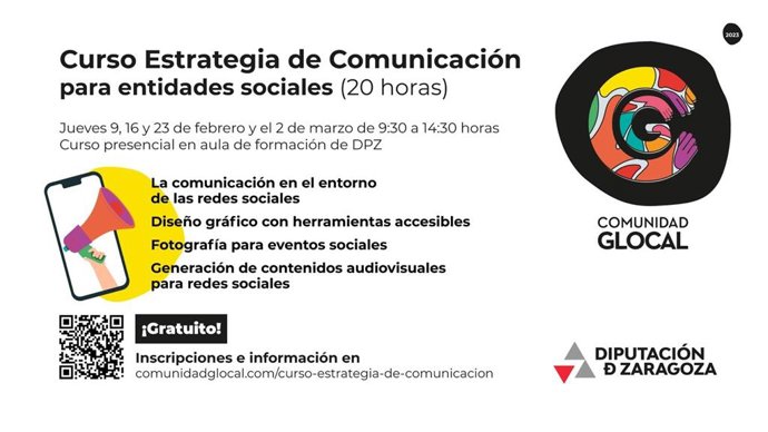 El curso se enmarca en el programa Comunidad Glocal