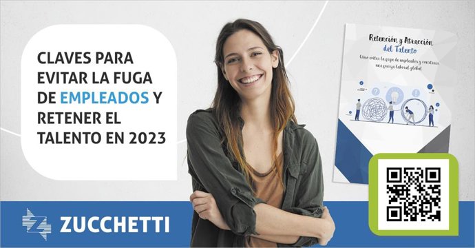 Guía gratuita Retención y atracción del talento, de Zucchetti.