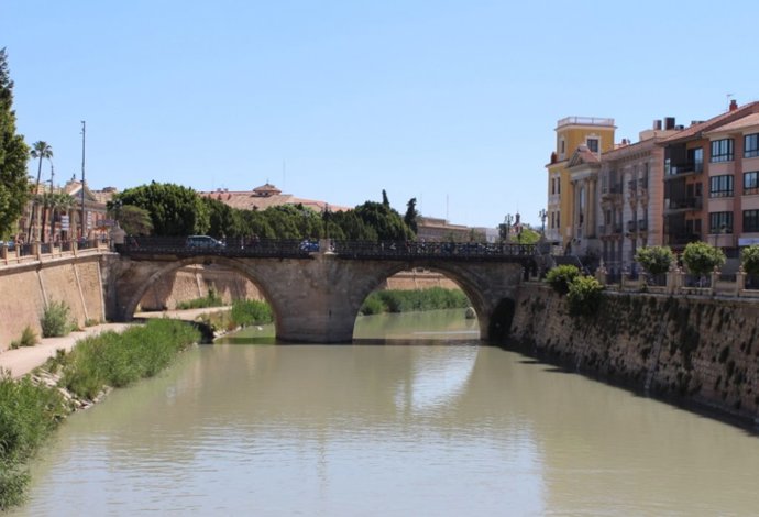Archivo - Encauzamiento del río Segura en Murcia