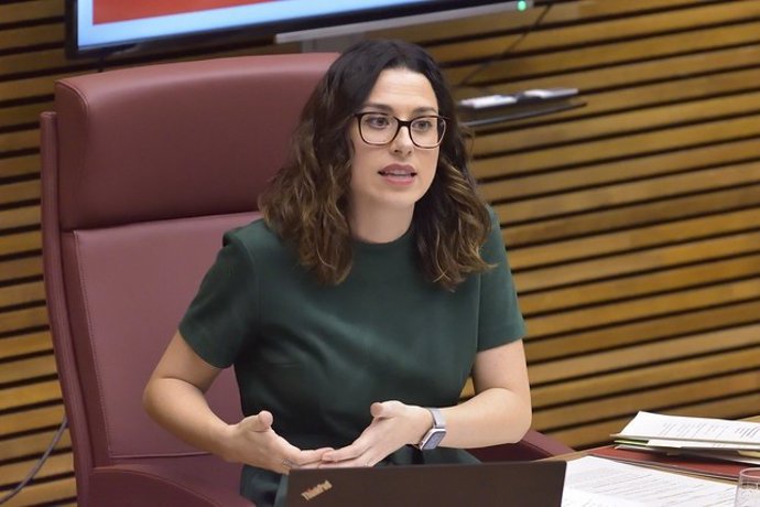 Archivo - Imagen de archivo de la vicepresidenta de la Generalitat, Aitana Mas.