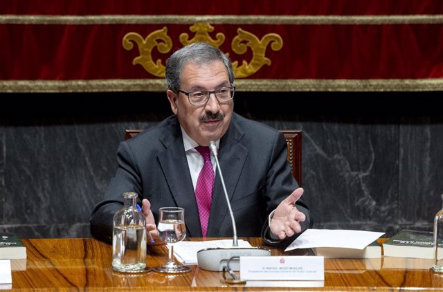 El presidente interino del Consejo General del Poder Judicial (CGPJ), Rafael Mozo.