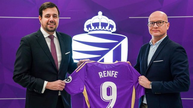 Firma de un acuerdo de colaboración entre Renfe y el Real Valladolid