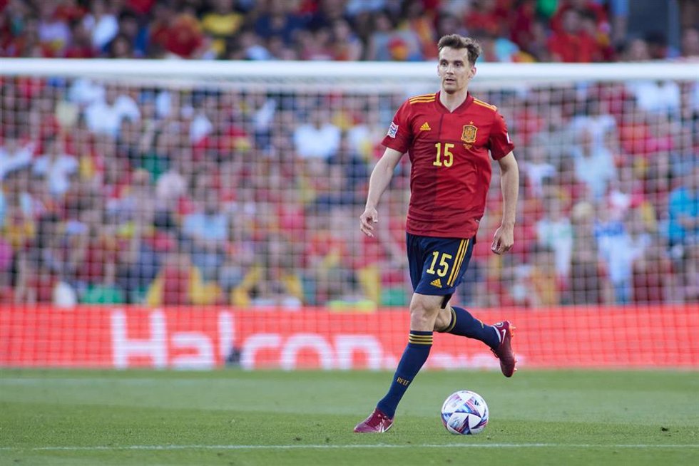 Archivo - Diego Llorente, jugador del AS Roma