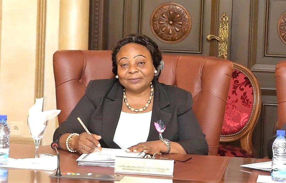 Archivo - La primera ministra de Guinea Ecuatorial, Manuela Roca Botey