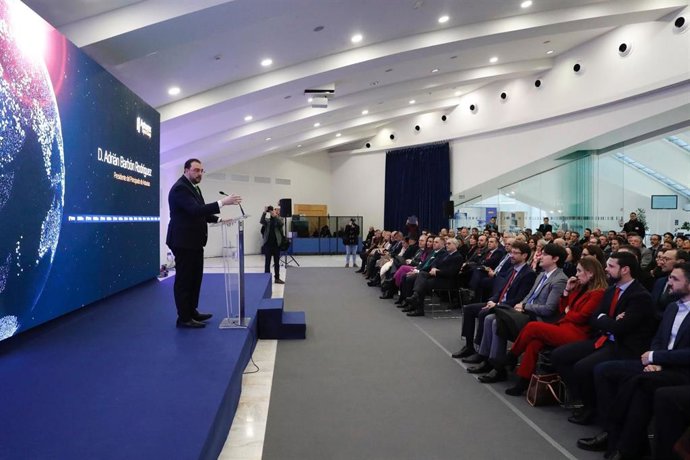 El presidente de Asturias, Adrián Barbón, inaugura los 'Open Days' de Asturex.