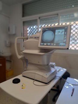 Nuevo retinógrafo incorporado al Distrito Sanitario Aljarafe-Sevilla Norte.