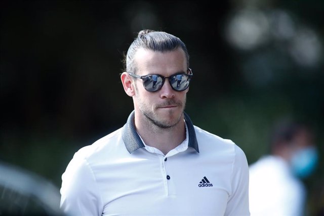 Archivo - El exfutbolista Gareth Bale en el Acciona Open España de Golf.