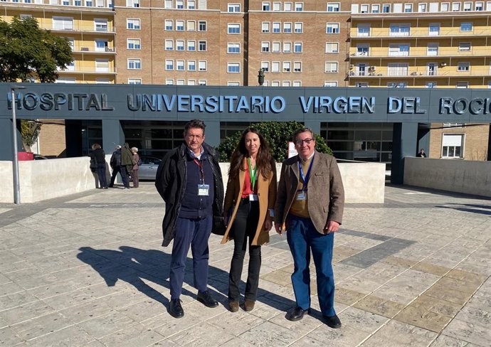 Profesionales del Virgen del Rocío que conforman la Infraestructura Europea Federada para Imágenes de Cáncer.