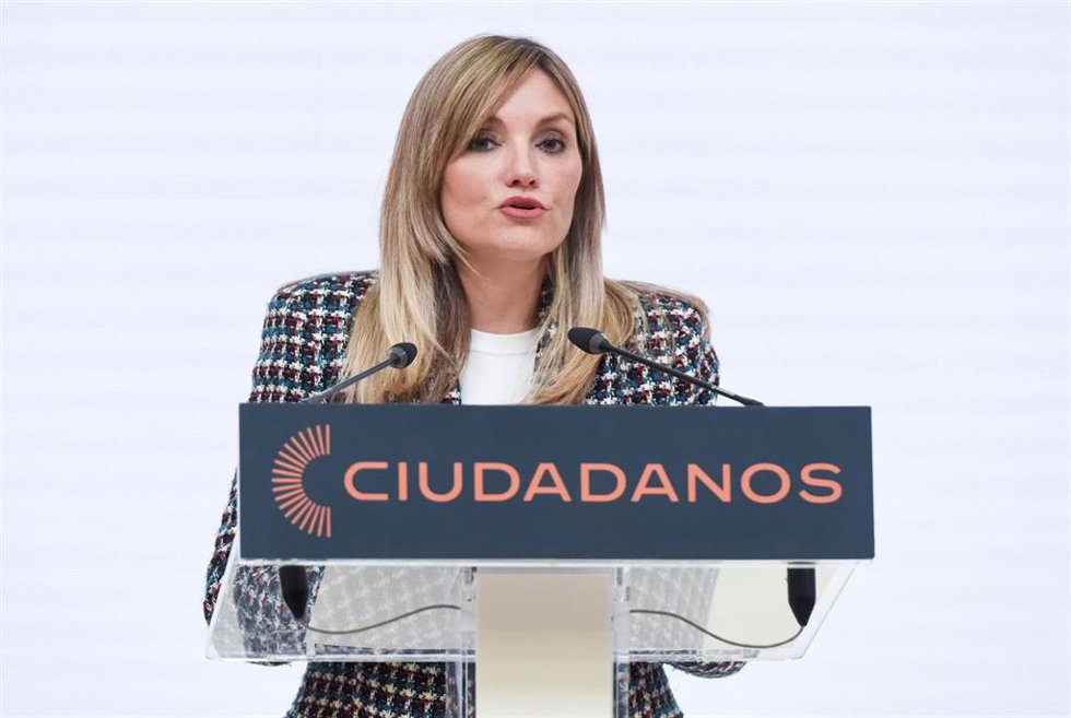 La portavoz política de CS, Patricia Guasp.