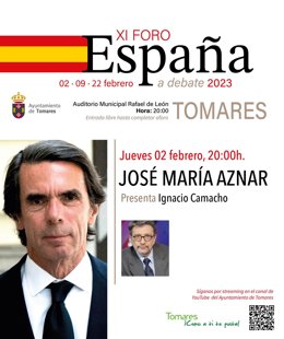 Np José María Aznar Abre "España A Debate" De Tomares
