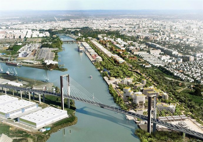 Np El Puerto De Sevilla Presenta El Master Plan Del Nuevo Distrito Urbano  Portuario