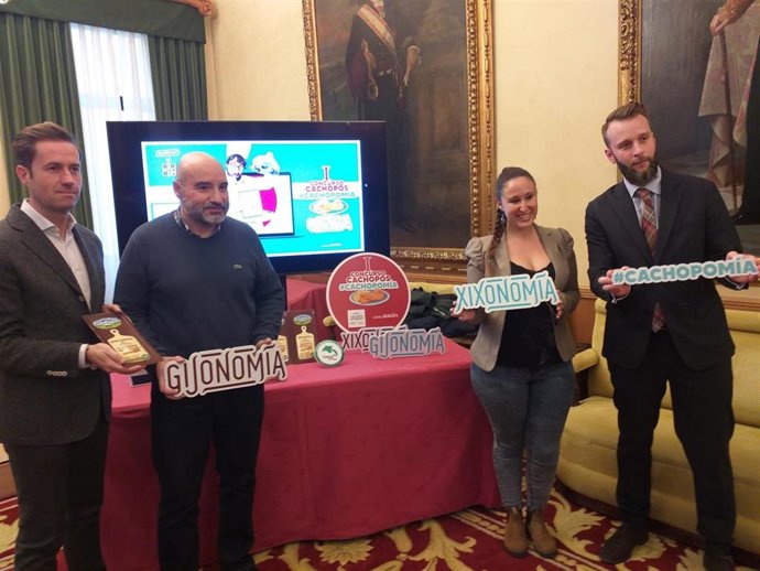 Presentación del I Concurso de Cachopos de Gijonomía #Cachopomía'