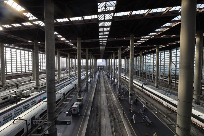 Archivo - Estación Puerta de Atocha.