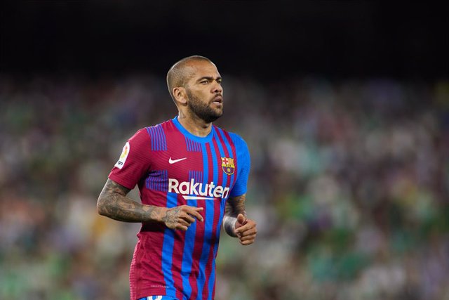 Archivo - El futbolista Dani Alves