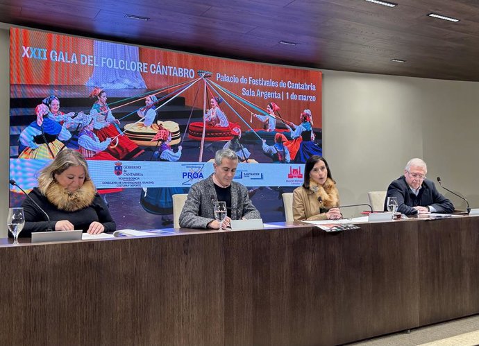 Presentación XXII Gala del Folclore Cántabro.
