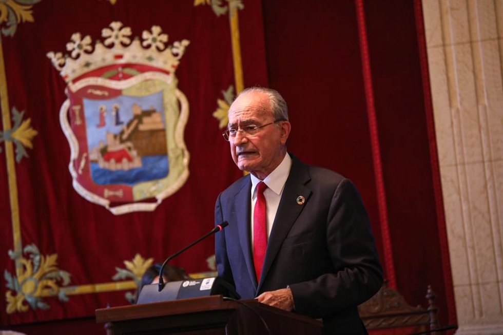 Archivo - El alcalde de Málaga, Francisco de la Torre, en una imagen de archivo