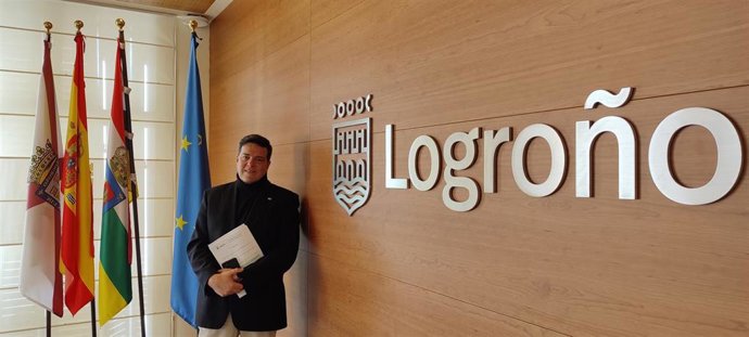 Kilian Cruz, portavoz del equipo de Gobierno del Ayuntamiento de Logroño