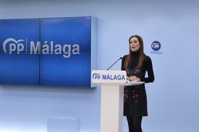 La portavoz del PP de Málaga, Elisa Pérez de Siles.