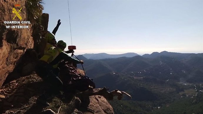Operativo de búsqueda del hombre desparecido en Estivella (Valencia)
