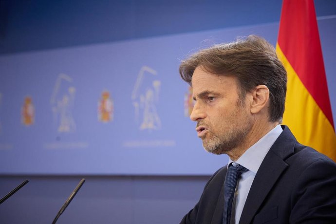 Archivo - El líder de Unidas Podemos en el Congreso, Jaume Asens, durante una rueda de prensa, en el Congreso de los Diputados, a 9 de diciembre de 2022, en Madrid (España).