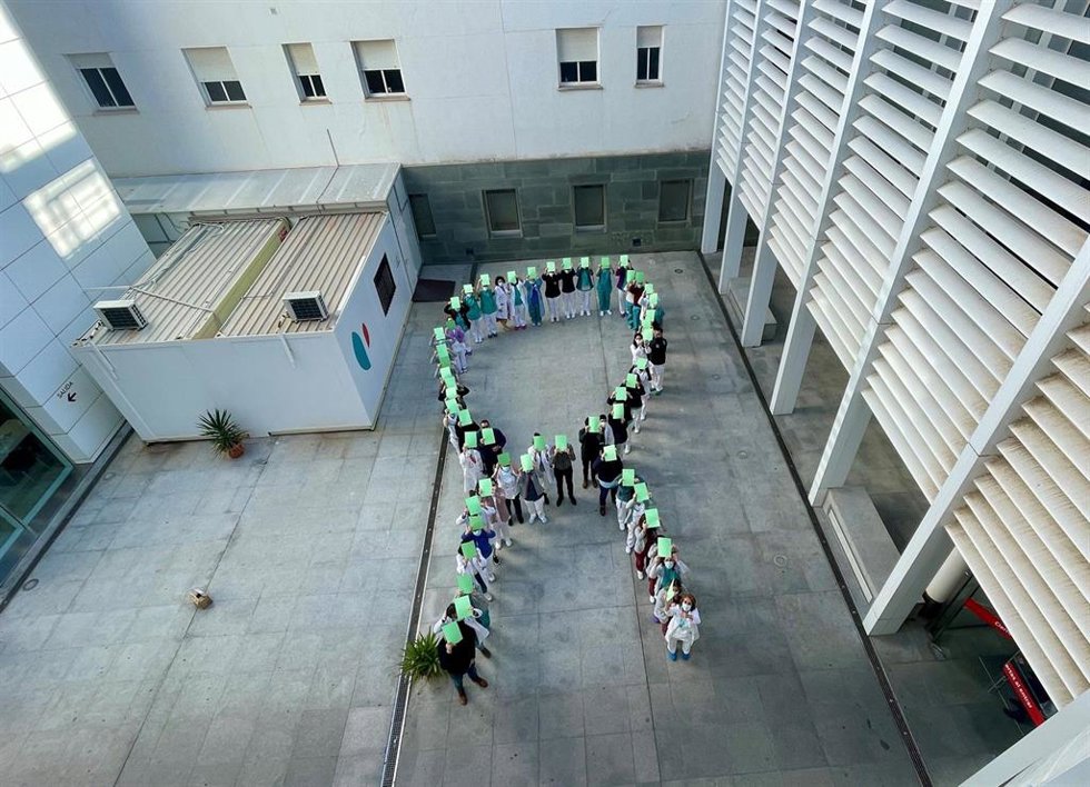 Actos con motivo del Día Mundial contra el Cáncer en un hospital de QuirónSalud.