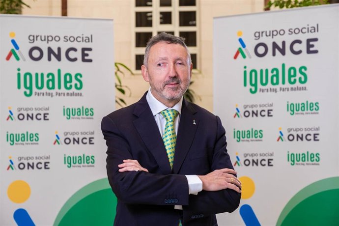 Cristóbal Martínez renueva como delegado de la ONCE en Andalucía, Ceuta y Melilla.