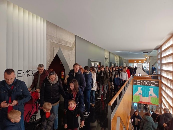 El día de San Valero ha sido la fecha de mayor visitantes al Museo de Origami