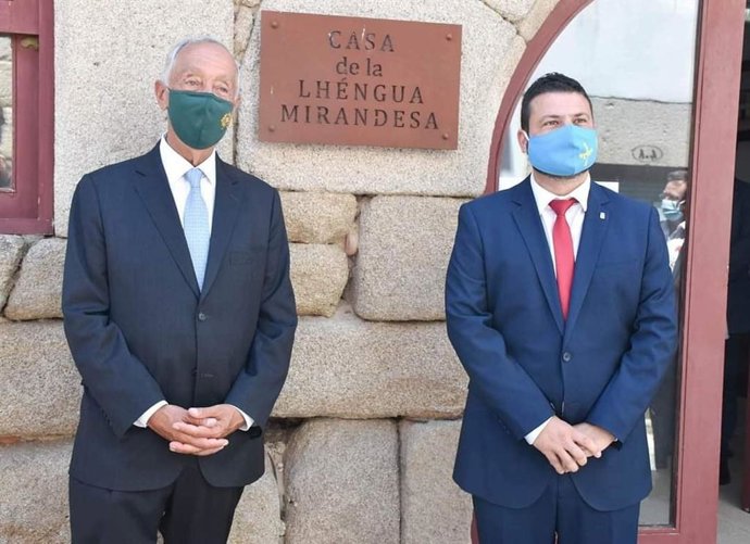 Archivo - Marcelo Rebelo de Sousa y Aitor García.