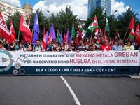 CCOO, LAB y UGT aceptan la propuesta del Gobierno para el convenio del Metal Bizkaia