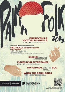 Archivo - Cartel Palmafolk 2023