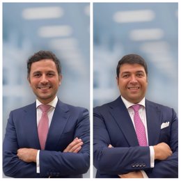 Los nuevos banqueros de Mirabaud, Javier Nabal Estrada y Joaquín Ruiz Olivares.