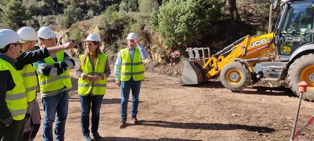 Vsita a las obras en caminos forestales del Parque Natural de Despeñaperros