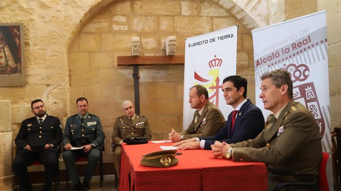 Presentación de la jura civil de bandera