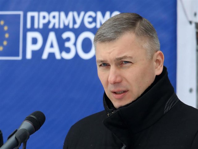 Archivo - El director general de la Oficina Estatal de Investigaciones (SBI), Oleksi Sujachev.