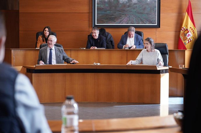 Reunión de la Mesa y Junta de Portavoces de las Cortes de Aragón.