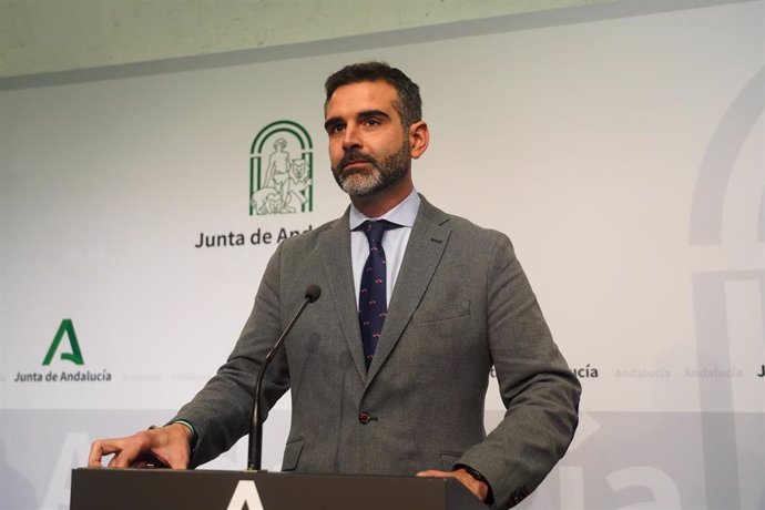 El consejero de Sostenibilidad, Medio Ambiente y Economía Azul y portavoz del Gobierno, Ramón Fernández-Pacheco. 