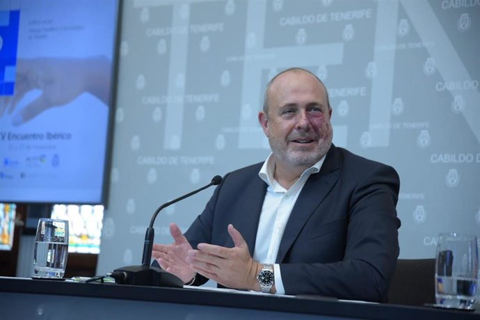 Archivo - El vicepresidente primero y consejero insular de Innovación, Enrique Arriaga