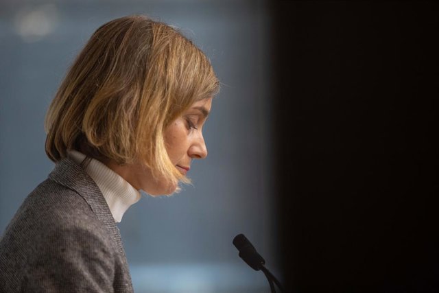 La líder dels comuns al Parlament, Jéssica Albiach