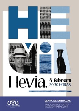 El Teatro Cervantes de Valladolid ofrece este sábado un concierto de 'Hevia - 3D' al ritmo de las nuevas tecnologías