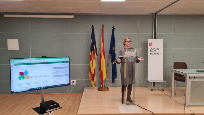 La directora general de Participación, Transparencia y Voluntariado, Marina Crespí.