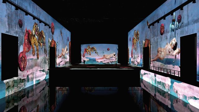 Imatge del projecte immersiu 'Dalí, l'enigma sense fi'