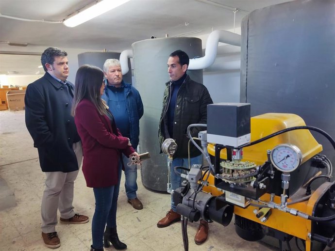 Visita a la sala de caldera