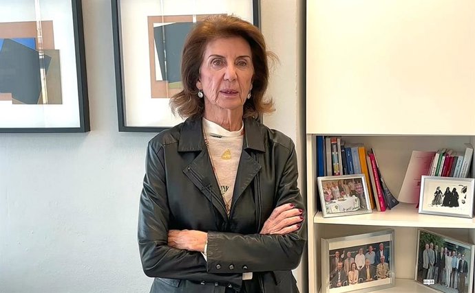 La presidenta de la CAEB, Carmen Planas.