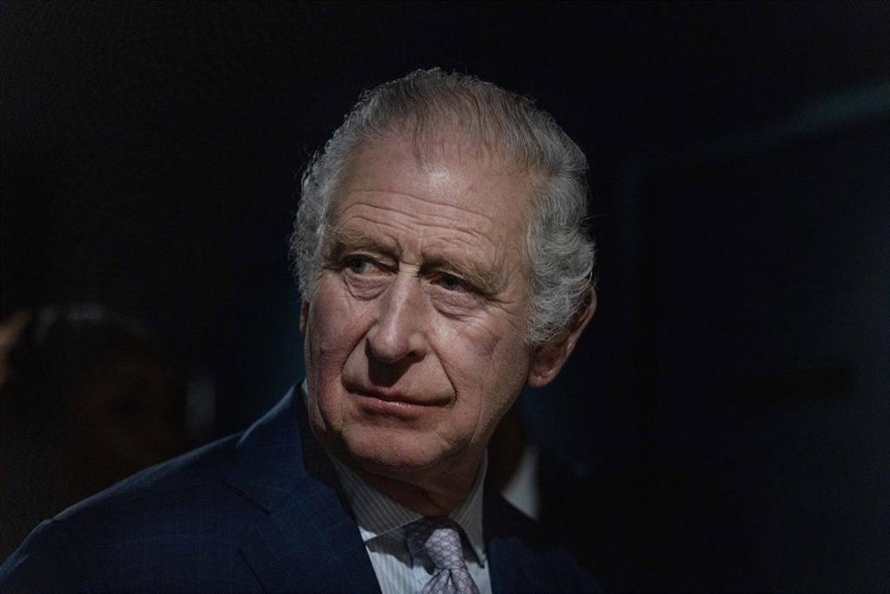 El rey Carlos III de Inglaterra durante un acto en Londres