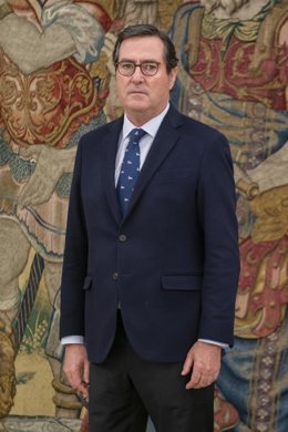 El presidente de la CEOE, Antonio Garamendi