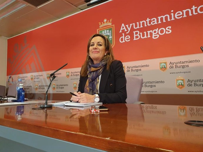 La presidenta de la Gerencia Municipal de Cultura de Burgos, Rosario Pérez.